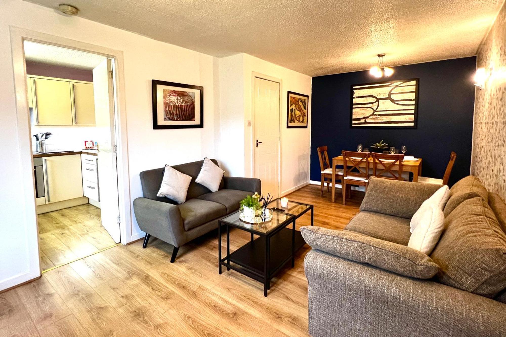 Ground Floor Flat With Free Parking & Wifi Apartment Glasgow Exterior photo